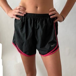 Pink Stripe Nike Sport Shorts